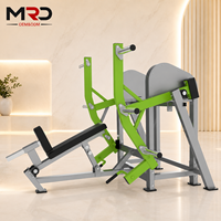 Máquina de remo con soporte para pecho, equipo de entrenamiento de espalda, máquina de remo con barra en T, equipo de entrenamiento de fuerza para gimnasios comerciales