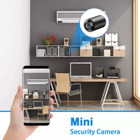 Mini Cámara WiFi 1080P HD con Visión Nocturna, Detector de Movimiento, Grabadora de Video de Seguridad, Monitor para Bebés, Cámara de Vigilancia Inalámbrica 2025