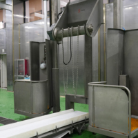 Équipement de déspeaulement pour abattoirs de bovins et de vaches, machines d'abattage de bétail pour le retrait de la peau
