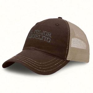 Gorra Richardson 111 Profesional OEM Personalizada, Estilo Trucker, de Malla y Lona, con Cierre a Presión y Bordado - Product Image 2