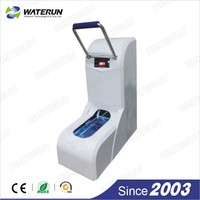 Machine à couvre-chaussures semi-automatique intelligente Waterun, blanche, facile à utiliser, pour laboratoire, atelier, sanitaire, 220V/110V, 100