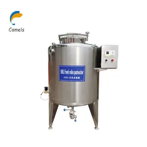Industrial Milk Pasteurizer Flavored Milk Production Line Milk Cooling Tank