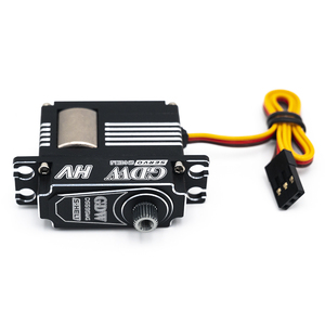 GDW Motor sin núcleo de placa oscilante para helicóptero, piezas de avión RC, digital de alto voltaje HV 500 Lock Tail DS595MG, totalmente metálico - Product Image 4