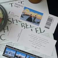 Billets de mariage personnalisés de haute qualité, billets de concert, d'exposition et d'événements, billets avec numéro de série, code QR et code-barres