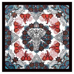 Algodón personalizado impreso cuadrado deportes bufanda multifuncional al aire libre ciclismo máscara Casual cuadrado bufanda Bandana - Product Image 2