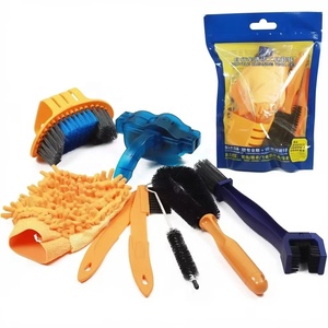 IRONDONKEY Herramientas Multifuncionales para <span class=keywords><strong>Bicicleta</strong></span>, <span class=keywords><strong>Kit</strong></span> <span class=keywords><strong>de</strong></span> <span class=keywords><strong>Limpieza</strong></span> que Incluye Cepillo para Limpiar la Cadena, Herramienta Esencial para <span class=keywords><strong>Bicicleta</strong></span> - Product Image 1
