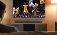 Barre de son Bestisan Crystal Sound 6 haut-parleurs 80W RMS pour cinéma maison et télévision avec entrées optique USB et modes Film/Musique/Actualités, Bluetooth 5.0