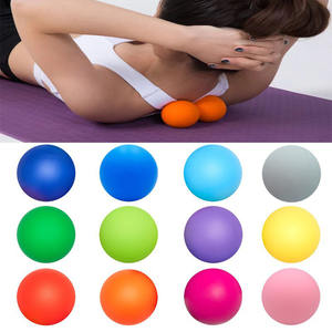 Silicone 6.3cm Unisex Yoga terapia di massaggio palla con Logo personalizzato Design - Product Image 5