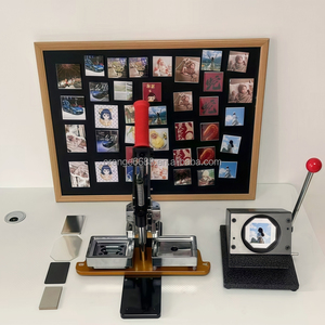 Máy làm nam châm tủ lạnh hình chữ nhật thủ công 80*53mm 3.1*2 inch, dụng cụ làm nam châm tủ lạnh - Product Image 2