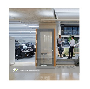 Acoustic Privacy Pod Soundproof Study <strong>Cabin</strong> Student Focus Room Library Office Noise Reduction Booth With LED Lighting System - Product Image 1