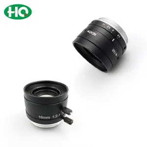 HQ 16mm F2.8 DFOV 33 Grau Machine Vision Lens para CCTV Camera