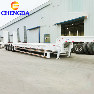 Remorque semi-remorque surbaissée d'<span class=keywords><strong>occasion</strong></span> à 4 essieux détachable - Product Image 3