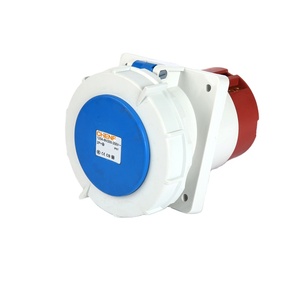 CHENF <span class=keywords><strong>Presa</strong></span> Industriale Standard IEC 3P 4P 5P IP44 400V 32A Impermeabile in Ottone PA per Alimentazione CA <span class=keywords><strong>con</strong></span> 3 4 5 Uscite - Product Image 4