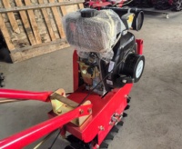 BSR BSR338S Pequeño Tractor Cultivador de Cadena Única con Motor Diésel de 173F/7HP Refrigerado por Aire para Labranza Agrícola