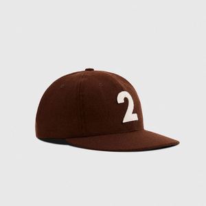 Casquette en mélange de laine personnalisée avec logo brodé blanc, casquettes snapback, casquette à sangle en cuir vierge, casquettes en laine personnalisées unisexe - Product Image 2
