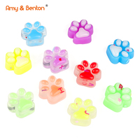 Jouets sensoriels anti-stress en forme de patte de chat en gel TPR souple, vente en gros, cadeaux de décompression Kawaii en vrac, OEM