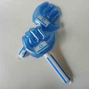 En stock, vente en gros, doigts gonflables en PVC, claquettes de paume, jouets de fête pour enfants, bruiteurs gonflables, jouets de claquettes de main pour événements - Product Image 4