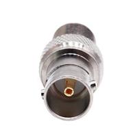 Connecteur coaxial RF haute performance en laiton massif, BNC femelle vers F femelle