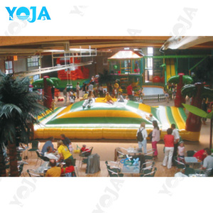 YOJA Jeux de saut gonflables, <span class=keywords><strong>montagne</strong></span> souple, grand coussin d'air, capacité de plus de 1000 livres pour 20 enfants, utilisation en intérieur/extérieur - Product Image 3