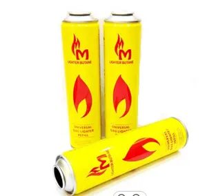 Aerosol Refill Butaan Aansteker Gas 450 Ml Universele Gasaansteker Refill Kan