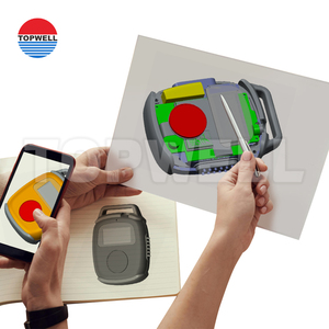 Fabricante de dibujos impresos en 3D Mecanizado CNC <span class=keywords><strong>Servicios</strong></span> de diseño industrial para piezas de moldeo por inyección de plástico - Product Image 1