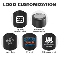 Mug isotherme à double paroi en acier inoxydable de 510 ml (17 oz) avec logo personnalisé, poignée et anti-fuite, sans BPA