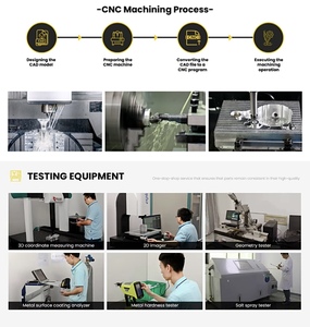 <strong>Precision</strong> <strong>CNC</strong> <strong>Machining</strong> Prototype Black Anodizing Aluminum <strong>Parts</strong> Fabrication Services - Product Image 5