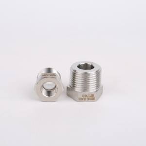 Zhipt 1 بوصة * 316ye تركيب أنثى الفولاذ المقاوم للصدأ المخفض عرافة جلبة - Product Image 6