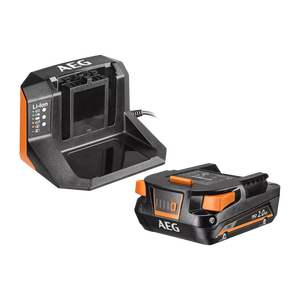 AEG 18V 2.0Ah Energy Kit L1820S Batterie et chargeur Set Power Tools - Product Image 1