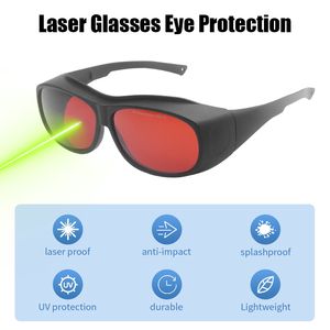 532nm Nd Yagレーザー保護メガネファッショナブルなPCフレームポリカーボネートレンズEN166認定眼安全ゴーグル - Product Image 5