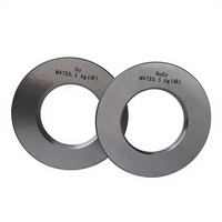 Jauge d'anneau fileté à épaisseur de revêtement personnalisée avec haute précision, matériau GCr15 et certification d'étalonnage