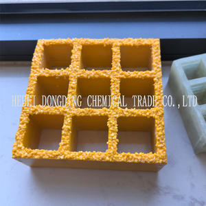 Grille de tranchée FRP pour lieux de lavage de voiture Grille de sol en plastique avec technique de moulage Service de coupe personnalisé - Product Image 2