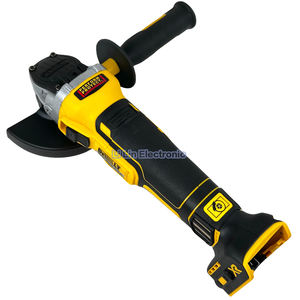 เครื่องขัดเงาแบบพกพา <span class=keywords><strong>DCG405</strong></span> เครื่องมือไฟฟ้า 20V เครื่องปรับสภาพพื้นผิว เครื่องเจียรไร้แปรงถ่านสำหรับงานหนัก ขนาด 125 มม. - Product Image 3