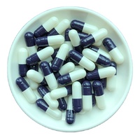 Capsules végétales vides transparentes en gros, tailles 00, 0, 1, 2, 3, 4, gélatine pharmaceutique, impression personnalisée, couleur Tianlong