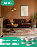 Peinture acoustique insonorisante au latex, anti-rayures, faible teneur en COV, forte adhérence, application au pinceau pour zones sensibles au bruit