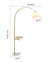Lampe de sol de style nordique moderne, lampe de sol standard en métal pour canapé, lampe de chevet pour chambre à coucher, lampe de sol pour salon, hôtel