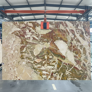 Lastra di Marmo Breccia Oniciata per Pareti di Lusso, Pietra d'Interni di Alta Gamma per Decorazioni di Prestigio - Product Image 1