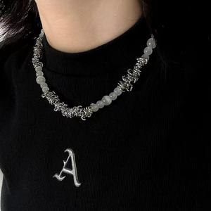 Collar de Acero Inoxidable con Piedras de Cristal Estilo Hip Hop, Diseño Exclusivo, Gargantilla Corta para Mujer, Joyería de Moda - Product Image 3