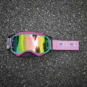 Lunettes de moto transparentes anti-vent et anti-poussière avec logo personnalisé, anti-buée, UV400, motocross MX, réglables, légères, pour l'extérieur - Product Image 6