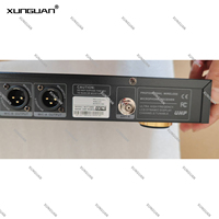 ACT-9460 4CH Microphone sans fil UHF IR haute fidélité à large plage vocale avec récepteur et émetteur portatif, contrôle par CPU pour conférence