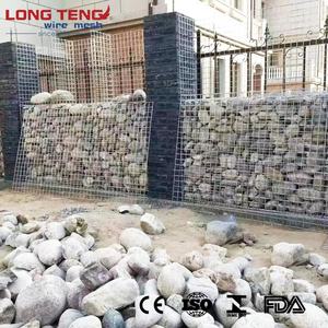 Durable Galfan Welded Wire <strong>Gabion</strong> Mesh for Construction Metal Frame Retaining Wall - Product Image 3