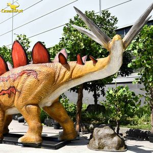 Modelo de Dinosaurio Animatrónico Realista de Metal y Fibra de Vidrio para Parques Temáticos, Centros Comerciales y Parques de Aventuras - Product Image 4
