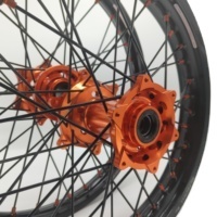 Ruedas de Repuesto de Aleación de Aluminio para Motocicleta Infantil PROWEL <span class=keywords><strong>SX</strong></span> <span class=keywords><strong>85</strong></span> 2003-2020, <span class=keywords><strong>19</strong></span>\"/<span class=keywords><strong>16</strong></span>\" 17\"/14\", Nuevas - Product Image 5