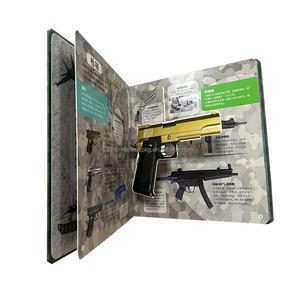 Livre pop-up sur <span class=keywords><strong>la</strong></span> science militaire pour enfants, 25x25cm, <span class=keywords><strong>histoire</strong></span> visuelle éducative des équipements militaires, apprentissage interactif - Product Image 5