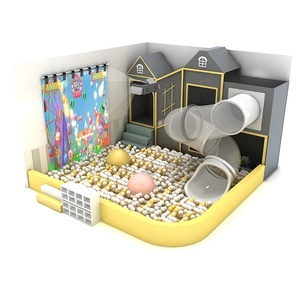 ชุดสนามเด็กเล่นในร่มสำหรับเด็กเครื่องเล่นแบบสไลด์สวนสนุกโรงงานขายส่ง - Product Image 2