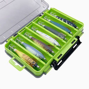 Set di 14 Esche <span class=keywords><strong>Artificiali</strong></span> Luminose da 100mm 9g <span class=keywords><strong>per</strong></span> Pesca in Acqua Salata, Esche UV a Forma di Gambero <span class=keywords><strong>per</strong></span> Polpo e Seppia - Product Image 2