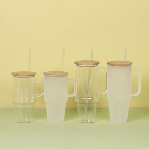 Vaso de Plástico de 32oz para Auto con Asa y Pajita, Diseño Moderno, Gran Capacidad para Viajes por Carretera y Café Matutino - Product Image 4