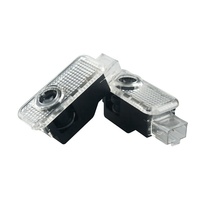 A4 B5 B6 B7 B8 B9 Q3 Q5 Q7 Q8 A6 C5 C6 C7 A1 A3 8v V8 8p Tt A5 A7 A8 için Araba Led Karşılama Lambası Kapı Logosu
