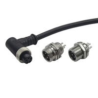 Connecteur de capteur GX12 GX16 GX20 du fabricant d'origine M12 modèle 2-15 broches fiches mâles femelles matériau de contact en cuivre