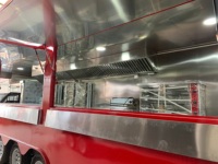 Fabriqué en Chine BBQ 16 pieds Équipement de cuisine complet Remorque de restauration rapide pour Pizaa Hamburger Café Hot Dog Camions de nourriture personnalisables